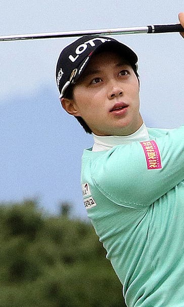 Hyo-Joo Kim leads, Trump grandstands at Women's British Open